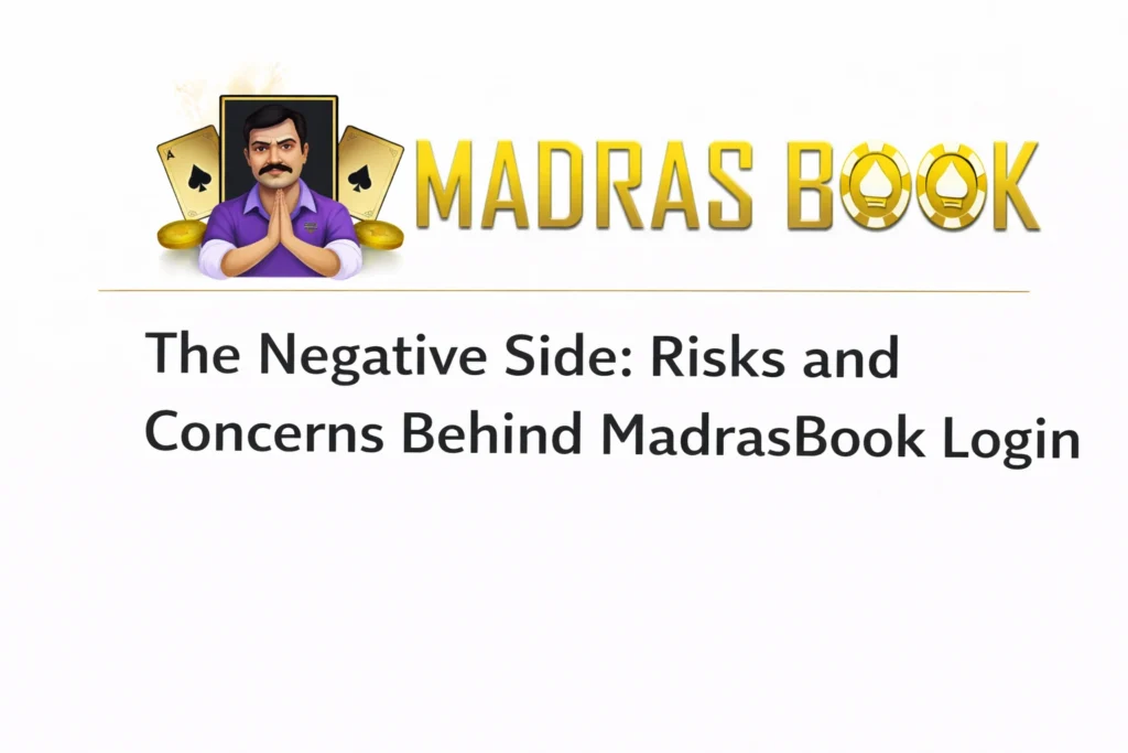 MadrasBook Login risks and concerns explained with logo