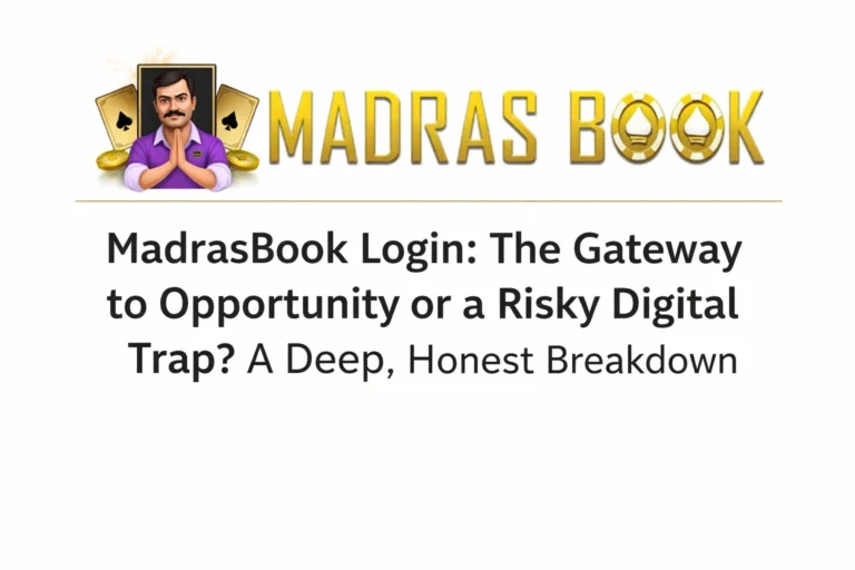 MadrasBook Login: The Gateway to Opportunity or a Risky Digital Trap? A Deep, Honest Breakdown