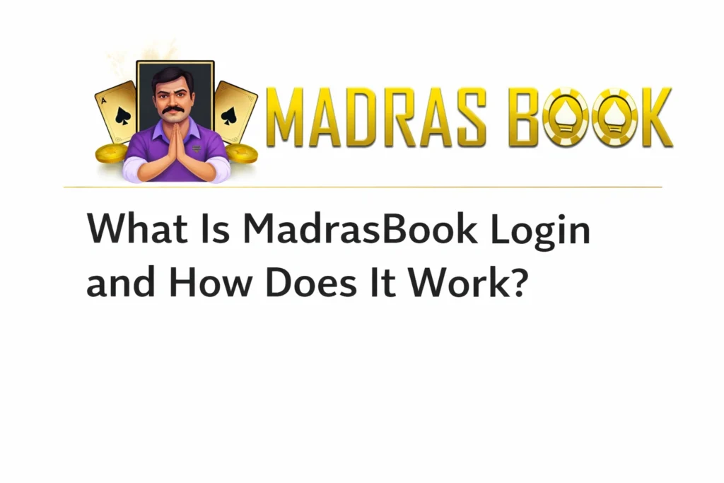 What is MadrasBook Login and how does it work explained with logo